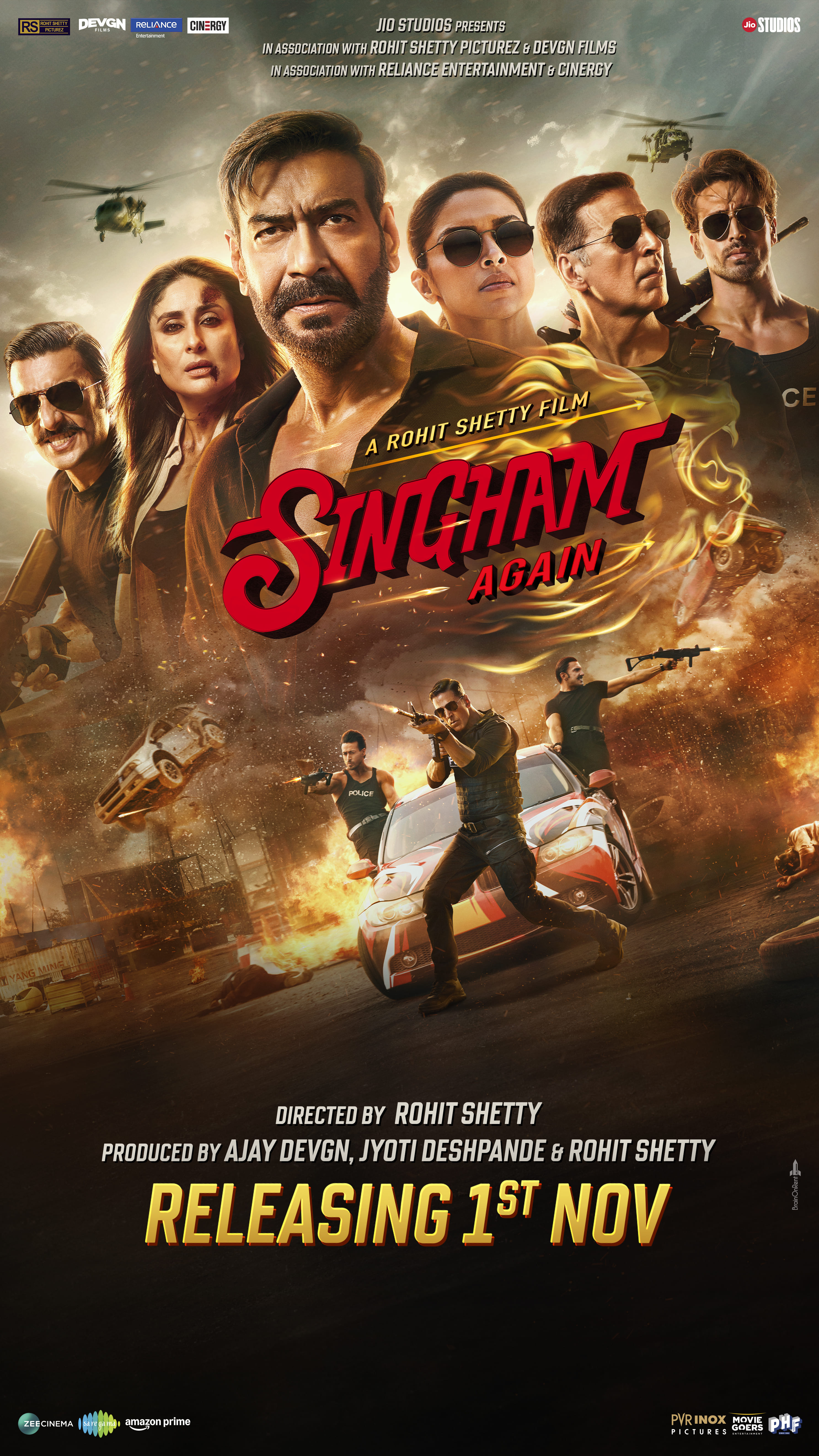 Singham Again (2024) Hindi Full Movie Watch Online HD Print Free Download